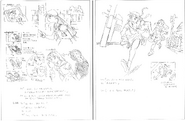 Street Fighter Alpha 2: Ending storyboard.