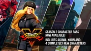 SFV character gallery showing Kolin.