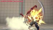 Spinning Beat in use against Ryu