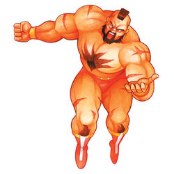 zangief (street fighter and 1 more) drawn by nesskain