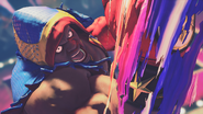 Balrog's Victory Pose in Street Fighter V.