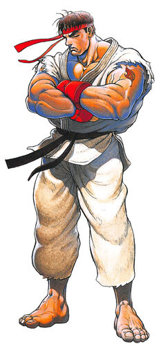 pocket fighter ryu 04  Ryu street fighter, Street fighter art