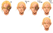 Decapre's face expressions.
