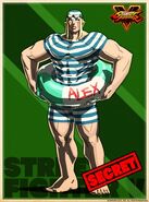 Sfv cfn alex secret costume