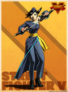 Shadaloo C.R.I. profile artwork without her mask