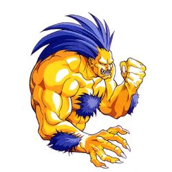 Blanka Character Concept Art, Images, Street Fighter II, Museum