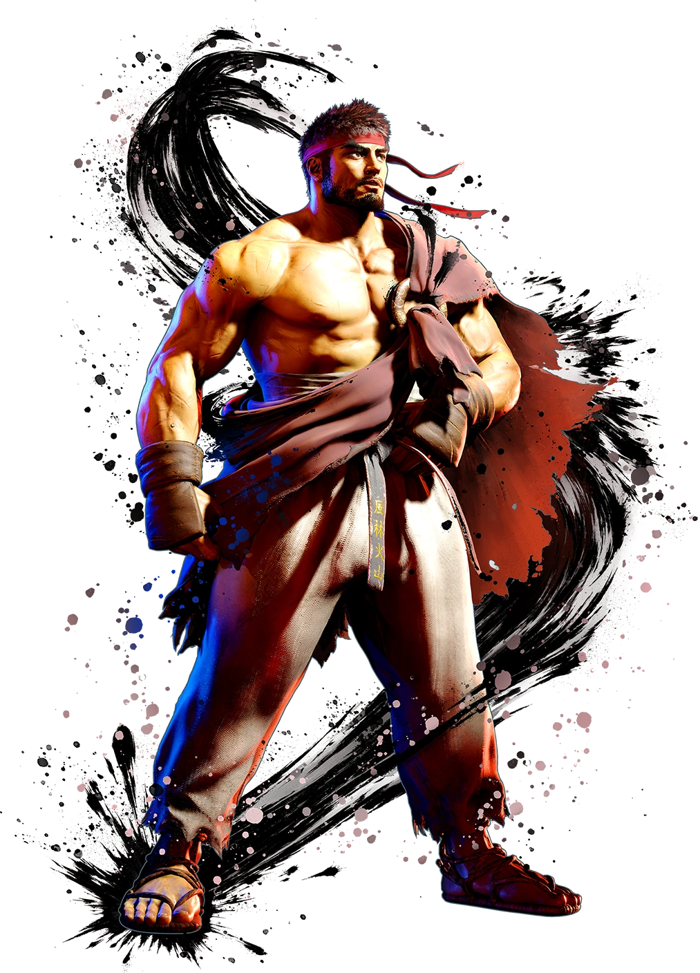 COMO DESENHAR um RYU ( Street Fighter ) passo a passo 