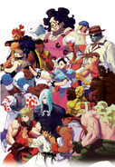 Street Fighter III: 3rd Strike: Japanese arcade flyer by Daigo Ikeno.