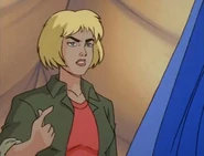 Lucinda Davila as depicted in the 1995 Street Fighter animated series.