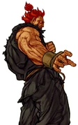 Akuma in C, A or P Groove from Capcom vs. SNK 2: Mark of the Millennium 2001