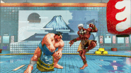E. Honda's Light, Medium, Heavy, and EX Hundred Hand Slap in Street Fighter V.