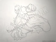 Street Fighter III: New Generation: Ending concept.