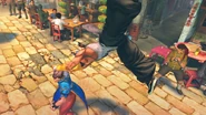 Ultra Street Fighter IV, Yun's version against Chun-Li.