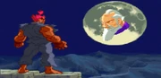 Street Fighter Alpha 2: Akuma's Ending.