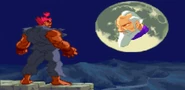 Akuma's Ending.