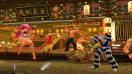 Mad Gear Hideout in the PS Vita version of Street Fighter X Tekken