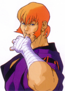 Allen's portrait in Street Fighter EX