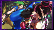 Chun li's fight Juri