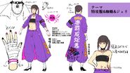 Juri Spider costume concept art