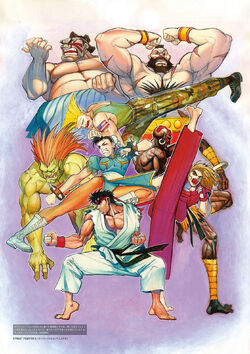 Zangief artwork for @Capcom_Unity's Street Fighter II: Special