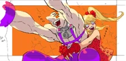 Street Fighter III: New Generation: Ending concept.