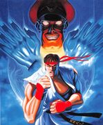 Street Fighter II Champion Edition: Promo art by SHOEI.