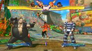 Street Fighter X Tekken, 1st Floor, Rufus vs. Cody