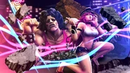 Hugo and Poison's opening cutscene from Street Fighter X Tekken.