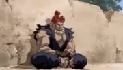 Akuma, as he appears in Street Fighter II: The Animated Movie.
