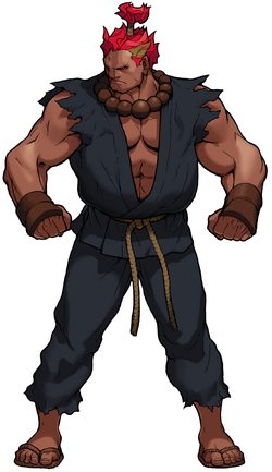 Akuma artwork #6, Street Fighter Alpha