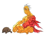 Oro in Street Fighter III: 2nd Impact.