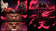 Akuma's Street Fighter II route arcade ending