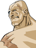 Sagat from Street Fighter Alpha 3 Max