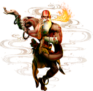 Dhalsim SF6 Render