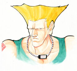 Guile Artwork - Street Fighter: Duel Art Gallery