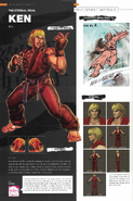 Ken in Street Fighter X Tekken: Artworks