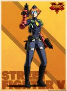 Shadaloo C.R.I. profile artwork with grenades