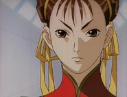 Chun-Li as she appeared in the Street Fighter Alpha: The Animation.