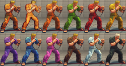 Alternate Costumes/Street Fighter IV series, Street Fighter Wiki