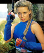 Kylie Minogue as Cammy in the 1994 film Street Fighter.