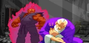 Akuma's Ending.