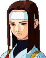 Hokuto's portrait in SFEX Plus Alpha.