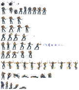 Black's sprites