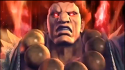 Super Street Fighter IV: PachiSlot Edition: Akuma before turning into Oni.