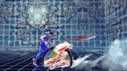 Ibuki EX Neckbreak Xiaoyu.gif (9.24 MB) Ibuki doing the EX Version of the attack to Xiaoyu (notice the triple twists and higher altitude)