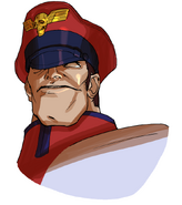 M.Bison from the Street Fighter Alpha Anthology cover