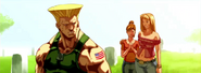 Super Street Fighter II Turbo: HD Remix: Guile's Ending.