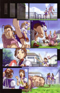 Capcom Fighting Evolution: Sakura's Ending.