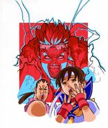 Street Fighter Alpha 2 Promotional art by Bengus.