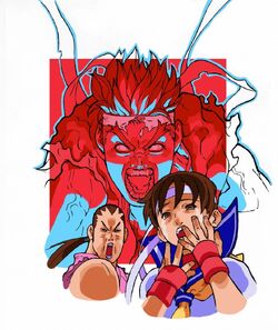 Ryu artwork #2, Street Fighter Alpha